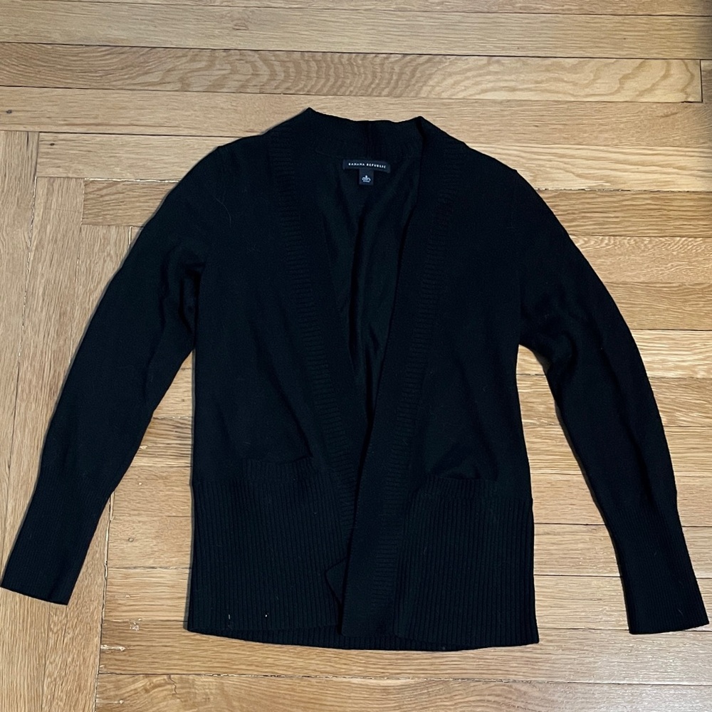 Women's Black Coverup Sweater